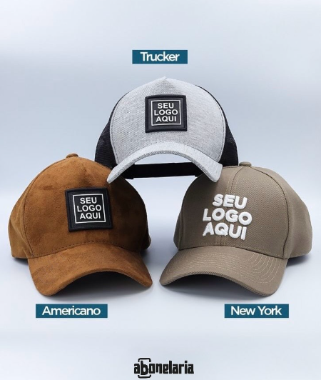 Bonés Trucker, Americano e New York